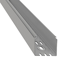 ABB / Thomas & Betts Solid Wall Duct; 2.25" Width; 1.60" Height; Gray; 6 ft. Length; w/out Cover